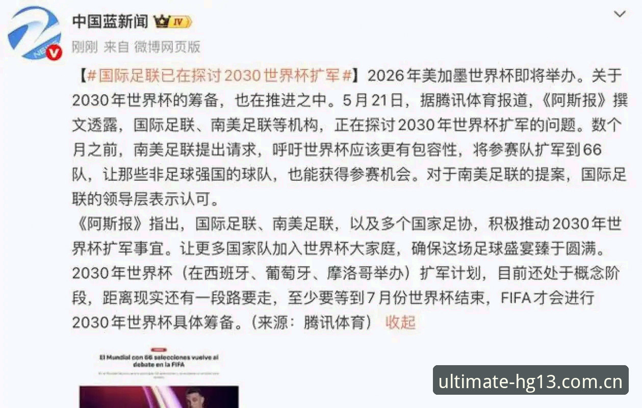 2030世界杯扩军66队深度评测：中国男足机遇与全球足球格局变革